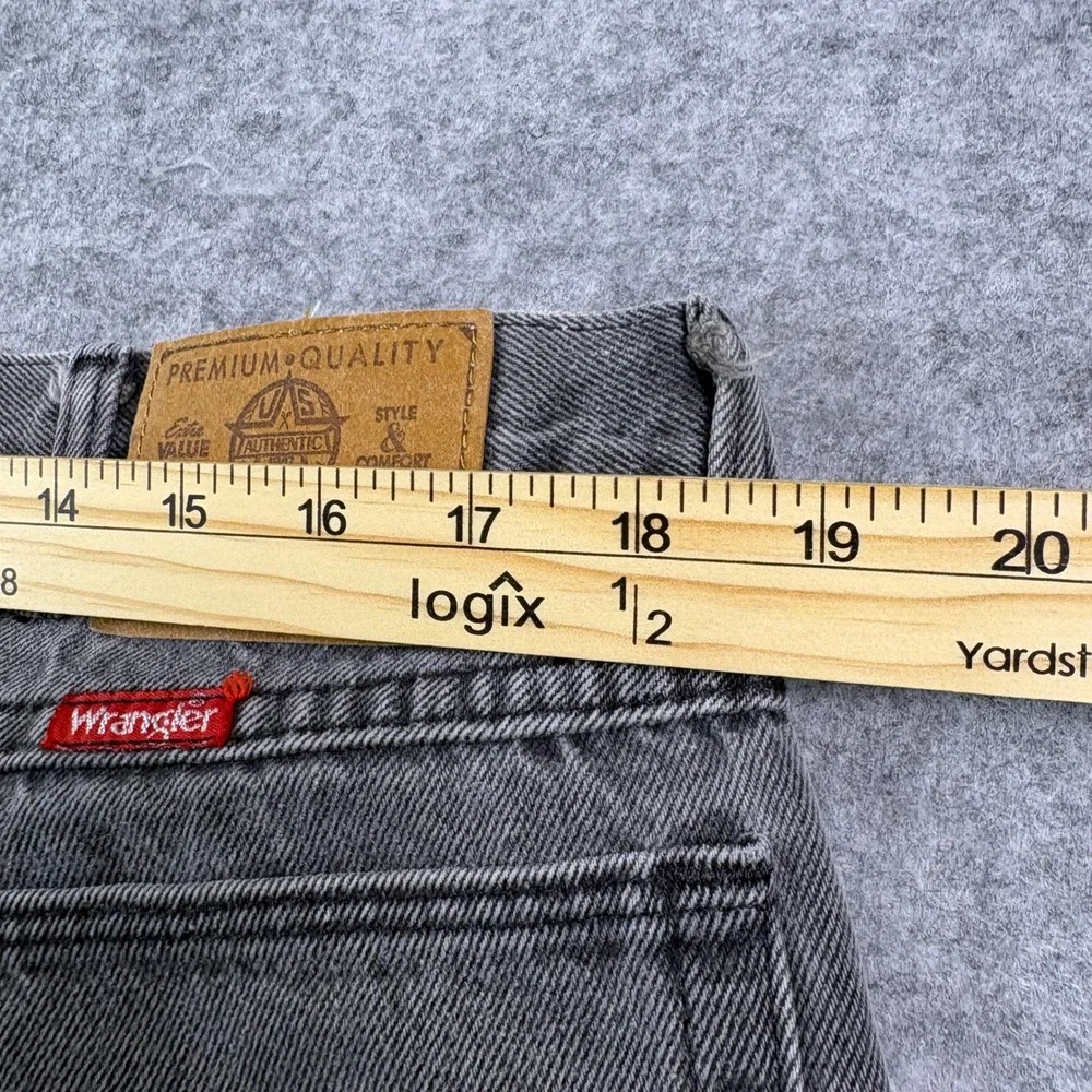Vintage 90s Wrangler American Hero Jeans Mens 38x32 Gray Faded USA 96501CB